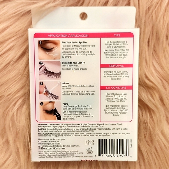 Brand New KISS LASH-101 False Eyelashes - Picture 2 of 3